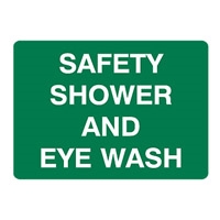 SAFETY SHOWER AND EYE WASH 300X450 MTL