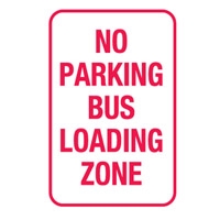 T&P SIGN NO PARKING BUS.. 300X450 REF A