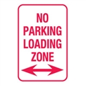 T&P SIGN NO PARKING LOAD..300X450 REF A