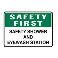 SAFETY FIRST SAFETY SHOWER..300X450 MTL