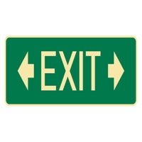 EXIT&EVAC SIGN ARR EXIT ARR POLY