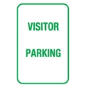 T&P SIGN VISITOR PARKING 300X450 MTL