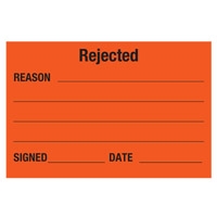QUALITY A.LABELS REJECTED PERM 70X100