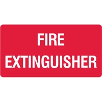 FIRE SIGN FIRE EXTINGUISHER SS