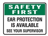 SAFETY FIRST EAR PROTECTIO..450X300 POLY