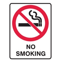 NO SMOKING LBLS PK5