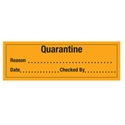 QUALITY A.LABELS QUARANTINE PERM 30X90