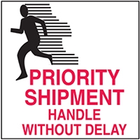 SHIP LABELS PRIORITY SHIPMENT..100X100