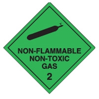 NON-FLAM NON-TOXIC LABELS PK50 BLK