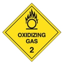 OXIDIZING GAS 2 LABELS LABELS ROL 1000