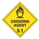 OXIDIZING AGENT 5.1 LABELS 270MM POLY