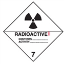 RADIOACTIVE I 7 LABELS 270MM POLY