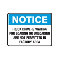 NOTICE TRUCK DRIVES WAINT..600X450 POLY