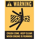 VEH & TRUCK ID SIGN WARNING.. SS PK5