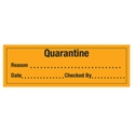 QUALITY A.LABELS QUARANTINE REM 30X90