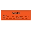 QUALITY A.LABELS REJECTED REM 30X90