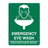 EMERGENCY EYE WASH 250X180 SS