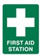 FIRST AID STATION 450X300 POLY