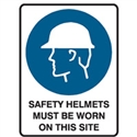 SAFETY HELMETS MUST BE WORN..250X180 SS