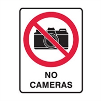 NO CAMERAS 600X450 POLY