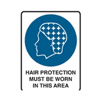 HAIR PROTECTION MUST BE.. 300X225 POLY