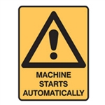 MACHINE STARTS AUTOMATICALLY LBLS PK5