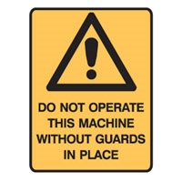 DO NOT OPERATE THIS MACHINE..LBLS PK5