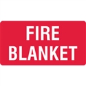 FIRE SIGN FIRE BLANKET POLY