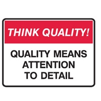 THINK QUALITY QUALITY MEANS ATT.. POLY