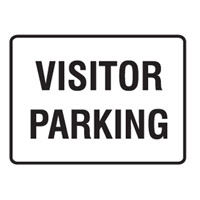 VISITOR PARKING 450X180 POLY