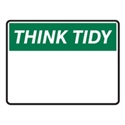 BLANK SIGN PANEL THINK.. 450X300 POLY