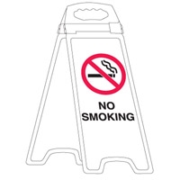 DELUXE FLOOR STAND NO SMOKING