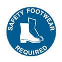 FLOOR SIGN SAFETY FOOTWEAR REQUIRED