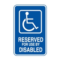 ACCESS SIGN RESERVED FOR.. 300X450 REF A