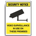 SURV SIGN VIDEO SURVEILLANCE IN USE.. SS