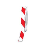 HAZ STRIPE ANTI-SLIP TAPE 50MM RED/WHT