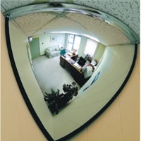 QUARTER DOME MIRROR CORNER MOUNT 457MM