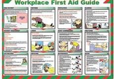 WORKPLACE FIRST AID GUIDE POSTER
