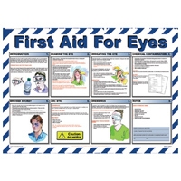 FIRST AID FOR EYES POSTER