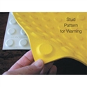 FLOORING TACTILE WARNING SAFETY YELLOW