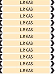 L.P. Gas - Pipe Marker - Roll Form