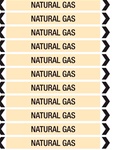 Natural Gas - Pipe Marker - Roll Form