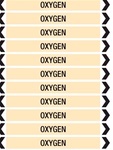 Oxygen - Pipe Marker - Roll Form