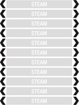 Steam - Pipe Marker - Roll Form