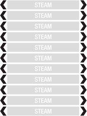 Steam - Pipe Marker - Roll Form