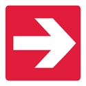 EXIT&EVAC SIGN ARR ON RED SS