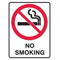 NO SMOKING 900X600 C2 REF MTL