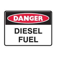 DANGER DIESEL FUEL 600X450 C1 REF MTL