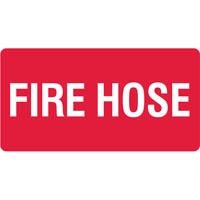 FIRE SIGN FIRE HOSE MTL