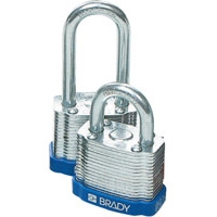 BRADY STEEL PADLOCK KEYED DIFF 19MM BLU